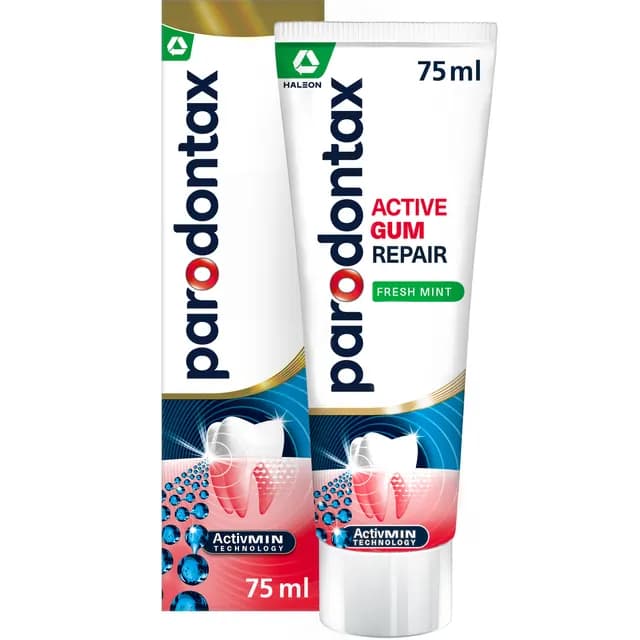 Parodontax Active Gum Repair Fresh Mint Tandkräm 75 ml