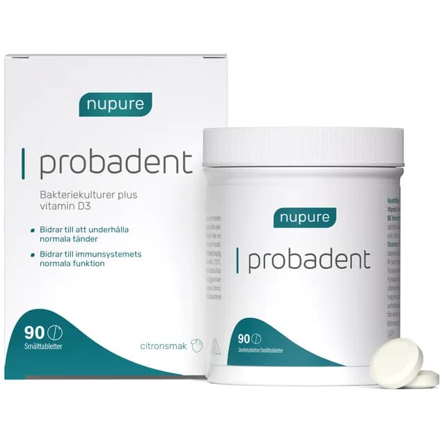 Nupure Probadent 90 tabletter