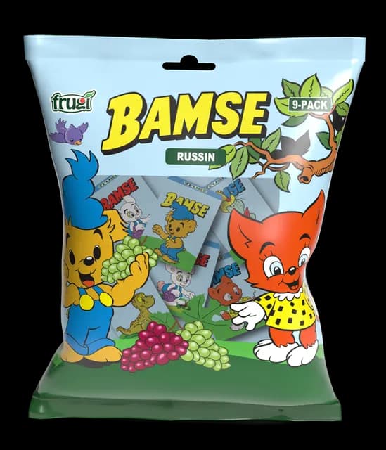 Bamse Russin 9 x 14 g