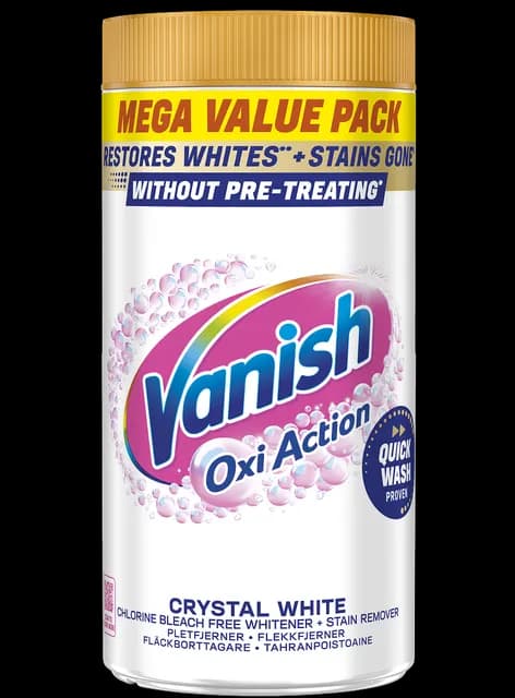 Vanish White Laundry Booster Fläckborttagningspulver 2000 g
