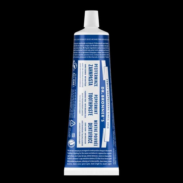 Dr. Bronner's All-One Toothpaste Peppermint 105 ml