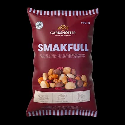 Gårdsnötter Nötmix Smakfull 140 g