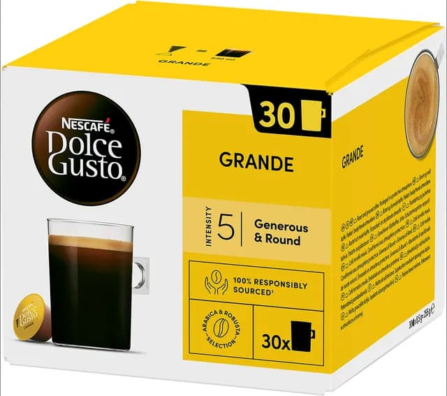 NESCAFÉ Dolce Gusto Grande 30 kapslar