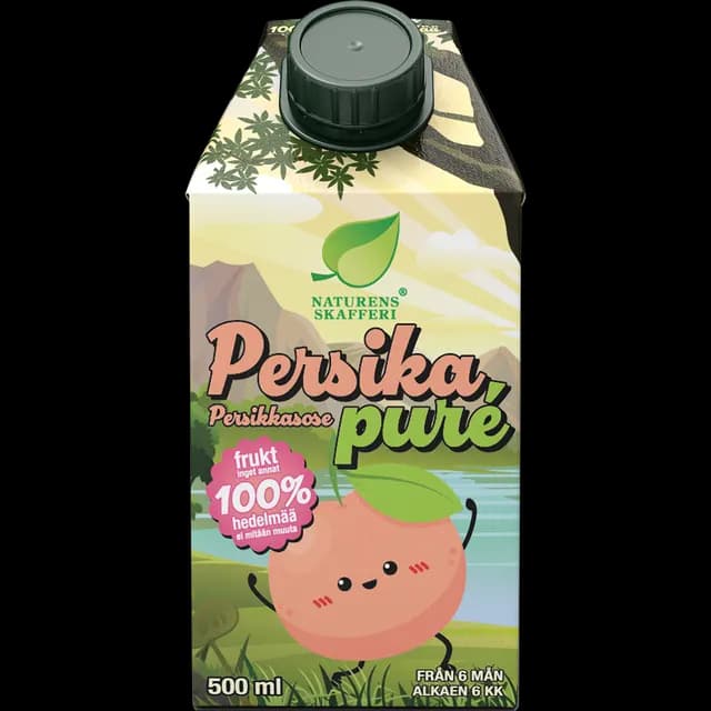 Naturens Skafferi Persikapuré 100% 500 ml