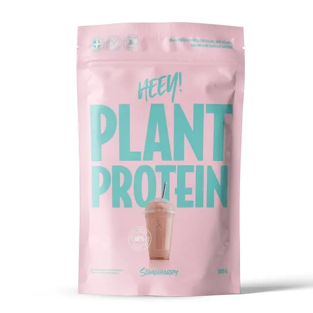 Heey! Veganskt Protein Jordgubb 500 g