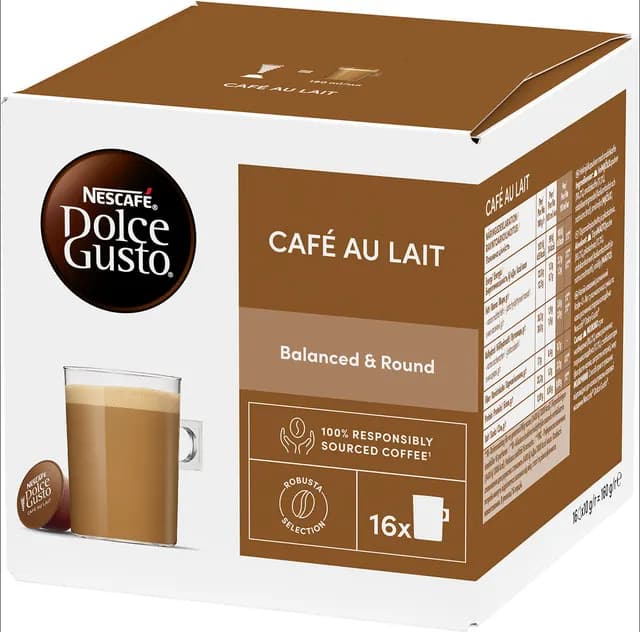 NESCAFÉ Dolce Gusto Café Au Lait 16 kapslar