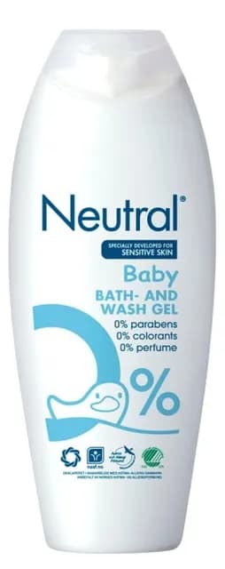 Neutral Baby Bath & Wash Gel 250 ml