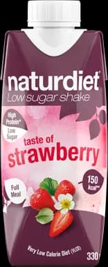 Naturdiet Shake Jordgubb 330 ml