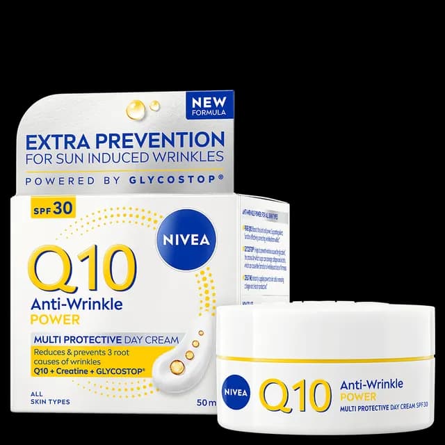 NIVEA Q10 Anti-Wrinkle Power Multi Protective Day Cream 50 ml