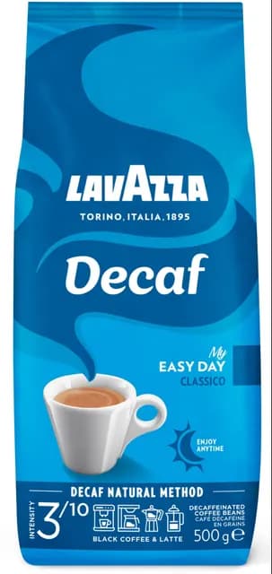 Lavazza Decaf Classico Hela Bönor 500 g