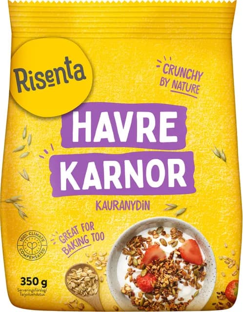 Risenta Havrekärnor 350 g