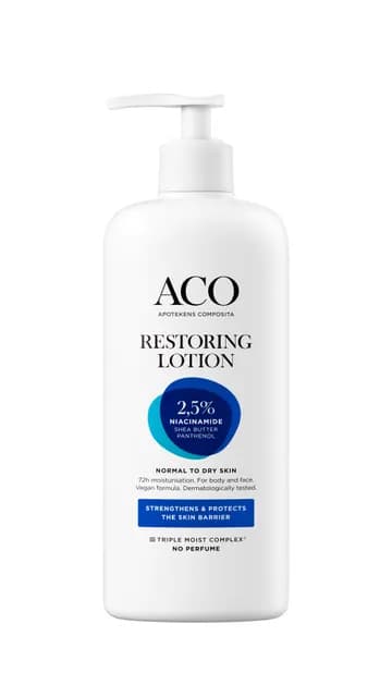 ACO Restoring Lotion Oparfymerad 300 ml