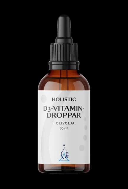 Holistic D-vitamindroppar 50 ml