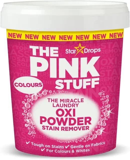 The Pink Stuff Miracle Laundry Oxi Powder Stain Remover Colours 1,2 kg