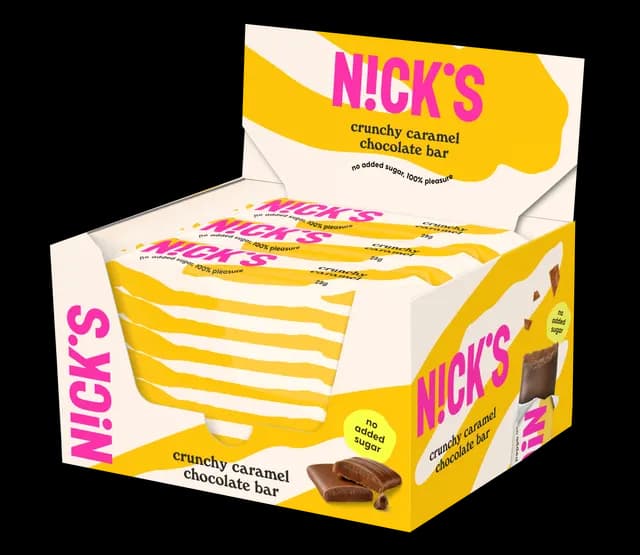 Nicks Crunchy Caramel 28 g 21-pack