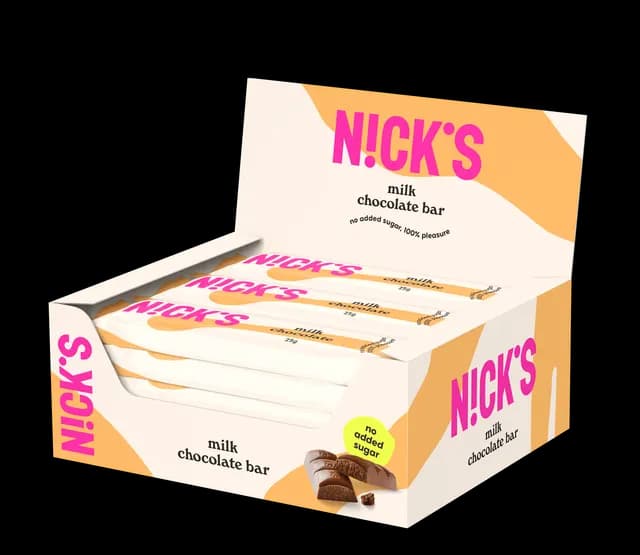 Nicks Milk Chocolate 25 g 15-pack