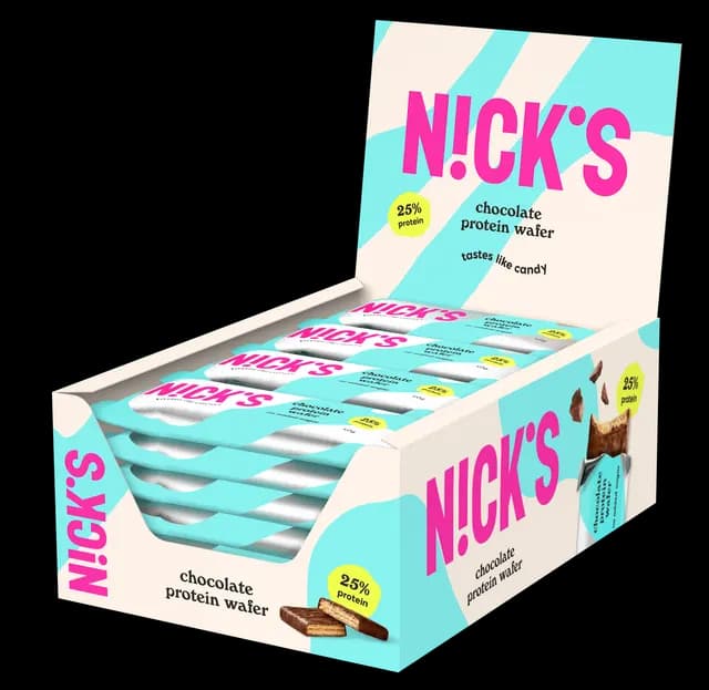 Nicks Protein Wafer Chocolate 40 g 24-pack
