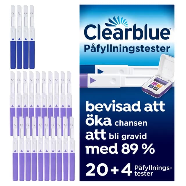 Clearblue Teststickor Till Advanced Fertilitetsmonitor