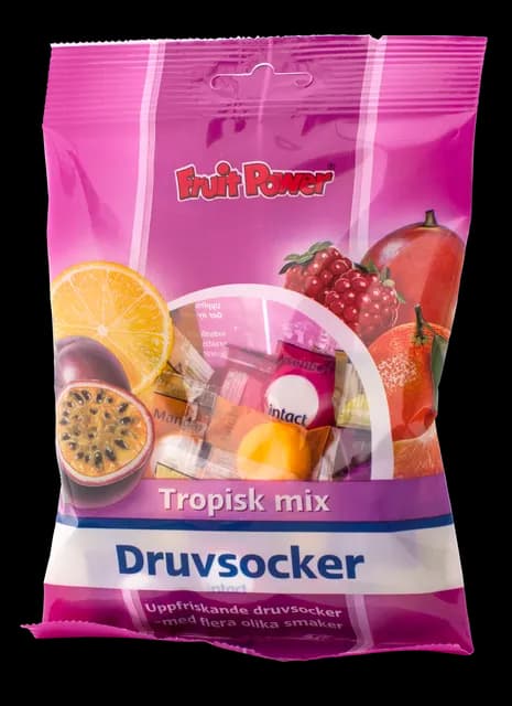 Lindroos Druvsocker Tropisk Mix 75 g