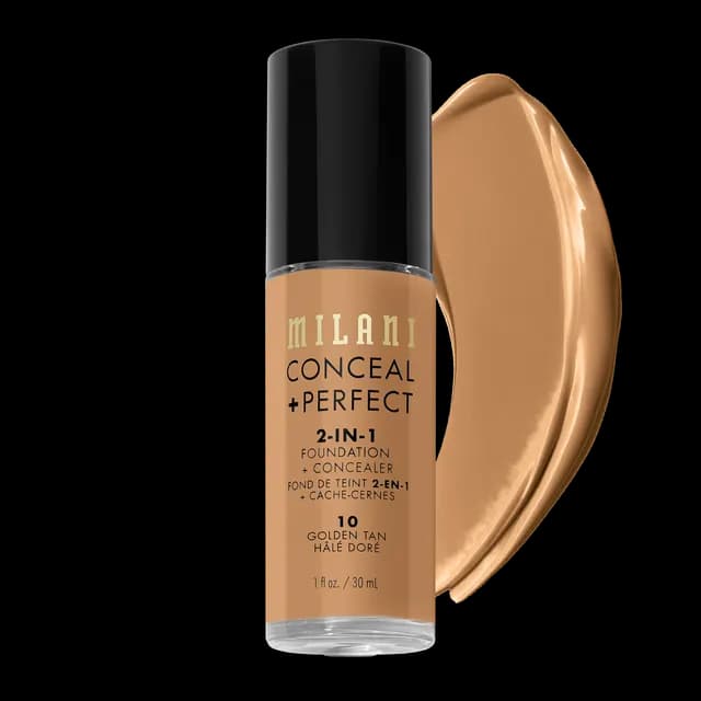 Milani Conceal + Perfect 2-in-1 Foundation + Concealer Golden Tan 30 ml