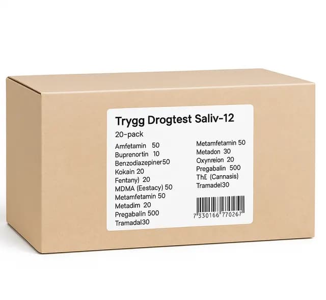 Trygg Drogtest Saliv-12 20 st