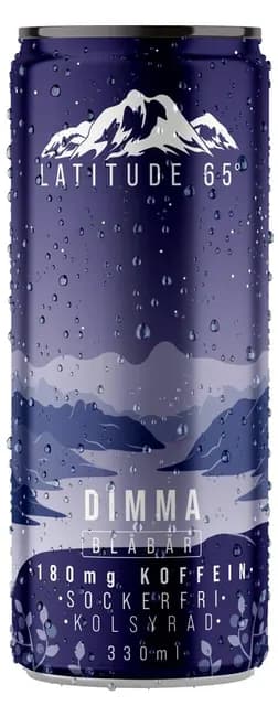 Latitude 65 Dimma Blåbär 330 ml
