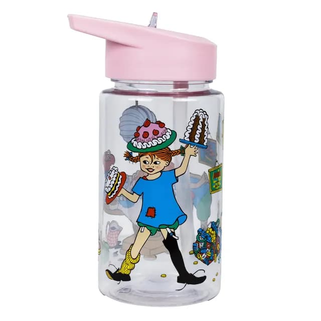 Rätt Start Vattenflaska i plast Pippi Födesledag 550 ml