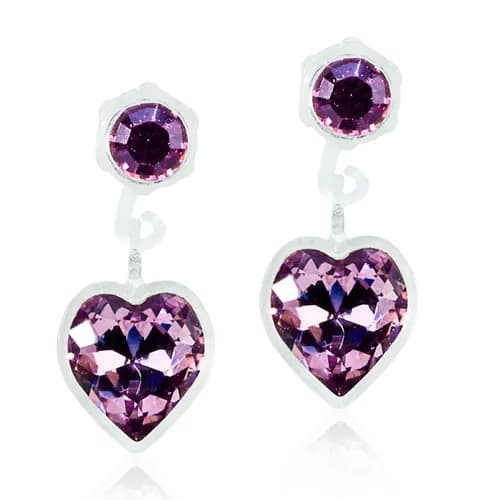 Blomdahl MP Pendant Heart 4/6 mm Light Amethyst