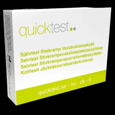 Quicktest Stelkramp Vaccinationsskydd 1 st