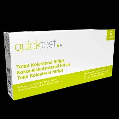 Quicktest X6 Refillstrips Kolesterol 5 st
