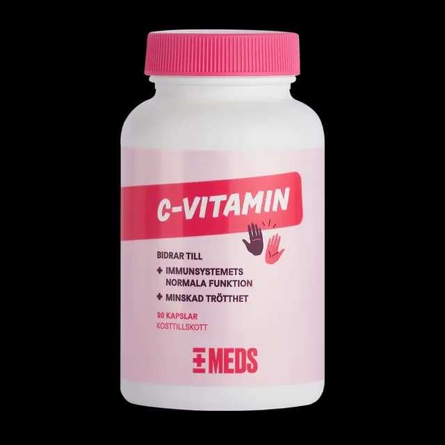 MEDS C-vitamin 500mg 90 kapslar