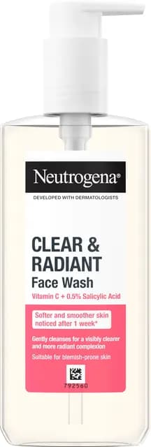 Neutrogena®Clear & Radiant Face Wash 200 ml