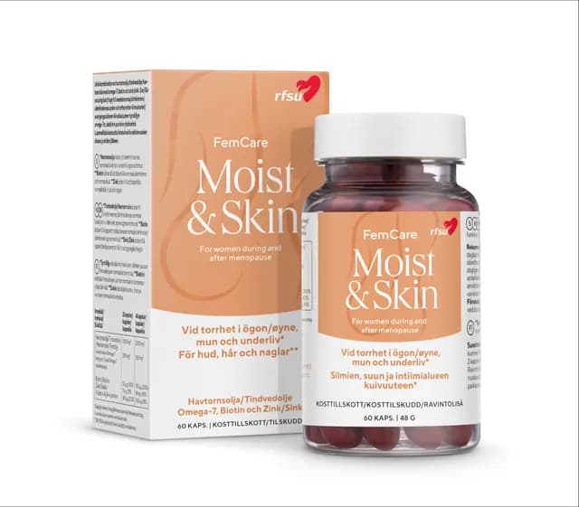 RFSU FemCare Moist & Skin 60 kapslar