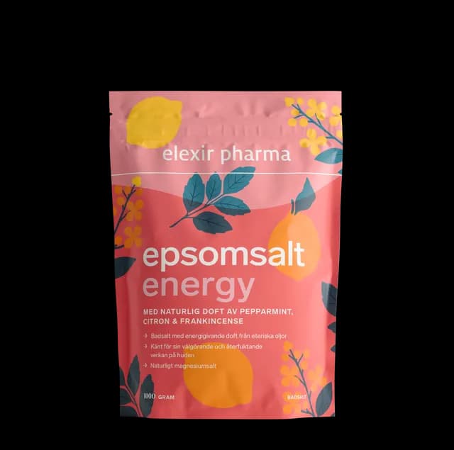 Elexir Pharma Epsomsalt Energy 1000 g