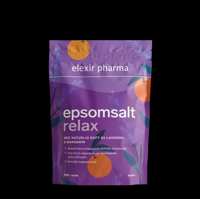 Elexir Pharma Epsomsalt Relax 1000 g