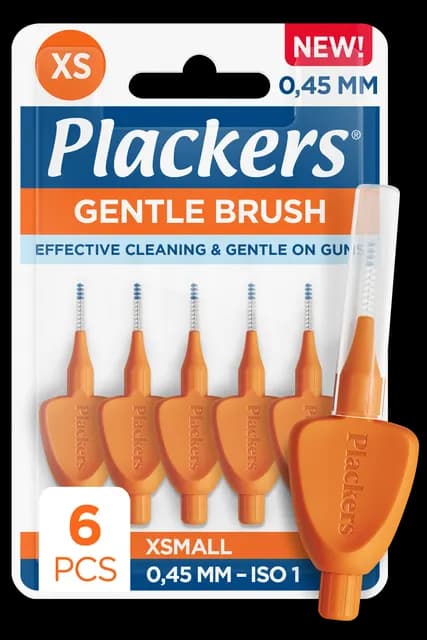 Plackers Gentle Brush 0,45 mm