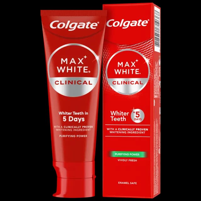 Colgate Tandkräm Max White Clinical 75 ml