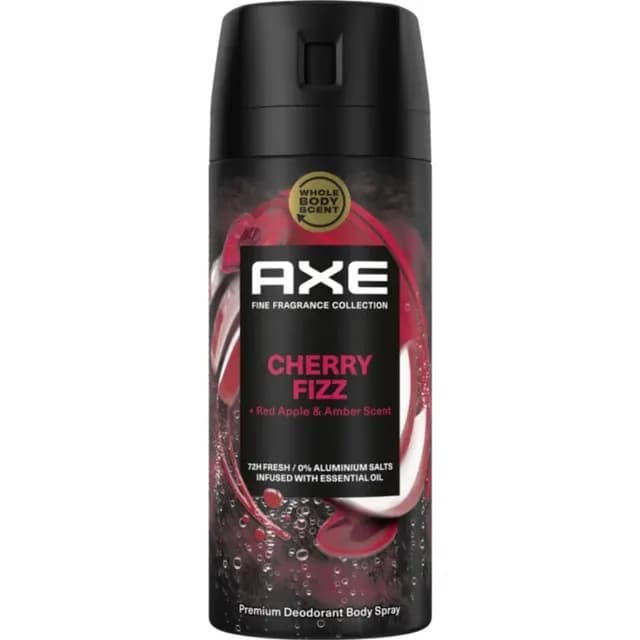 AXE 72h Fine Fragrance Cherry Fizz Deodorant Bodyspray 150 ml