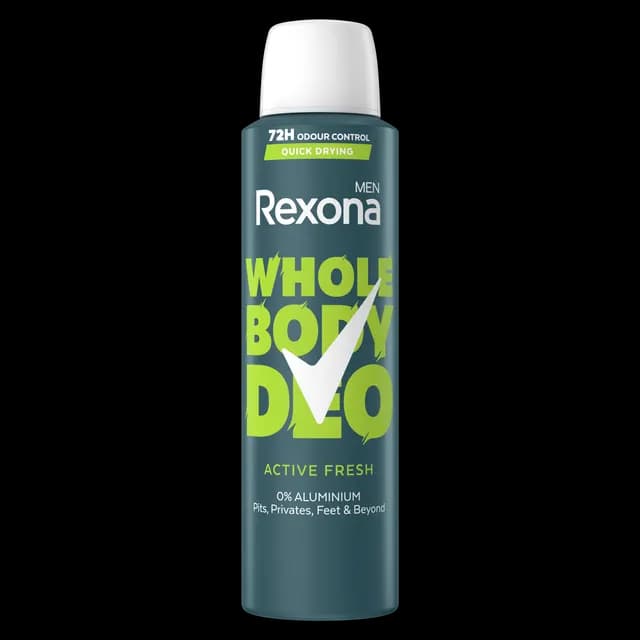 Rexona Men Whole Body Deo Active Fresh Spray 150 ml