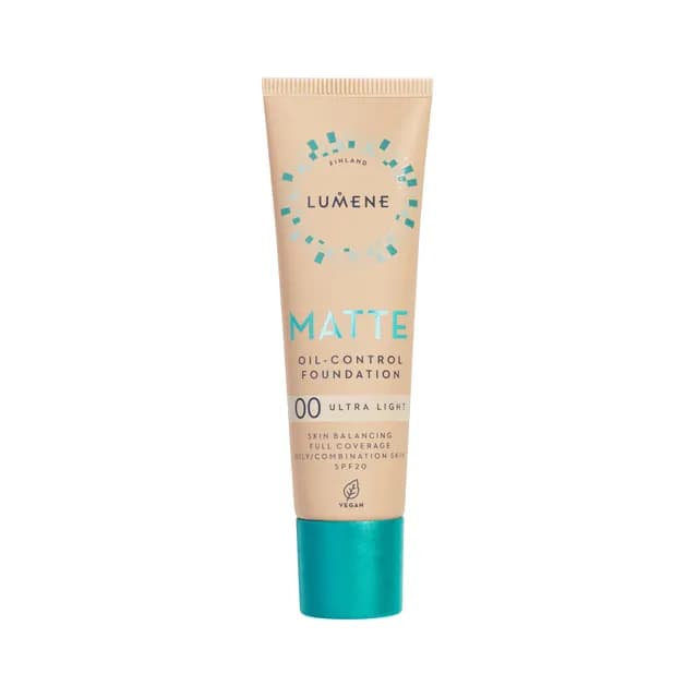 Lumene Matte Oil-Control Foundation SPF20 00 Ultra Light 30 ml