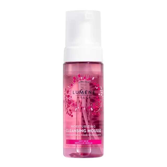 Lumene HELLÄ Moisturizing Cleansing Mousse 150 ml