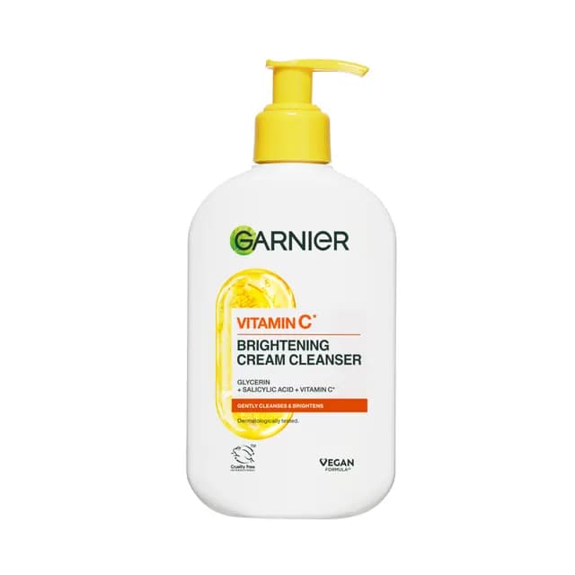 Garnier Vitamin C* Brightening Cream Rengöringsgel 250 ml