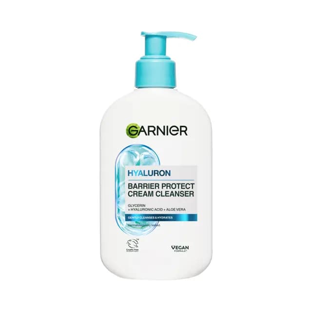 Garnier Hyaluron Barrier Protect Cream Cleanser 250 ml