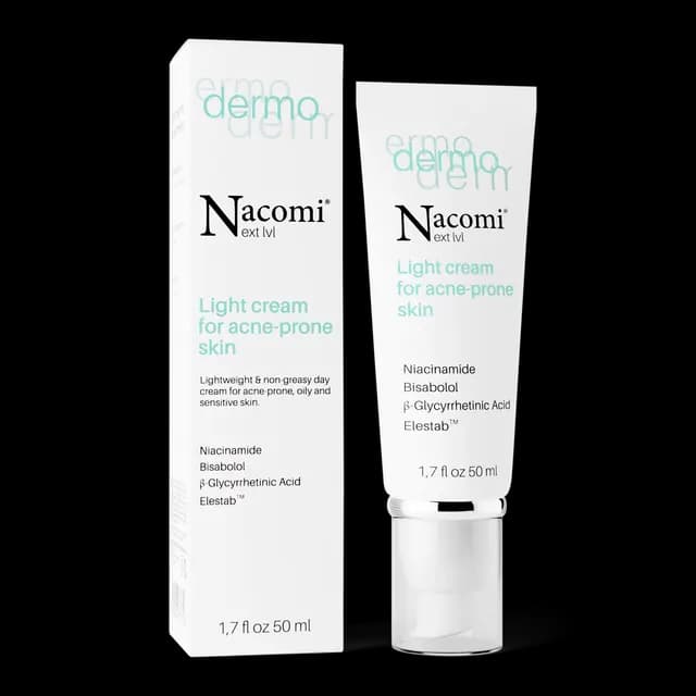 Nacomi Next Level Dermo Light Cream for Acne-prone Skin 50 ml