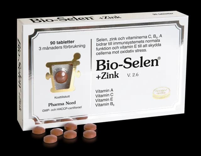 Pharma Nord Bio-Selen+Zink 90 tabletter