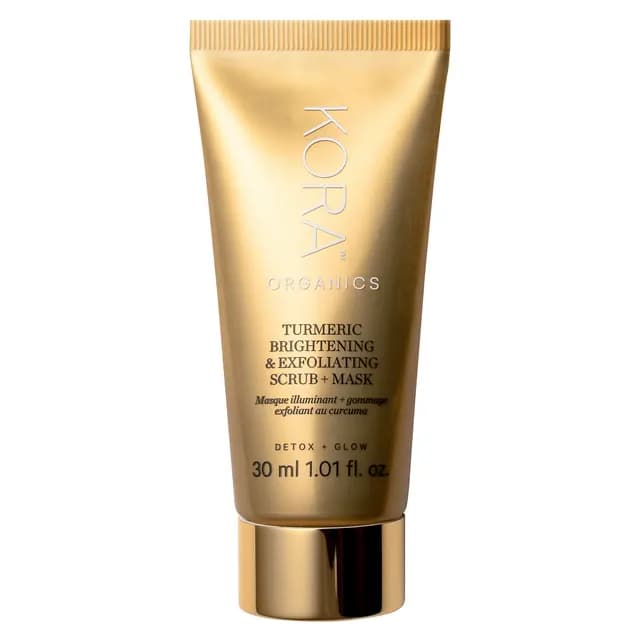 KORA Organics Turmeric Brightening & Exfoliating Scrub & Mask 30 ml