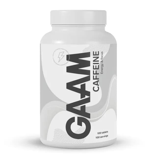 GAAM Power Series Caffeine 100 tabletter