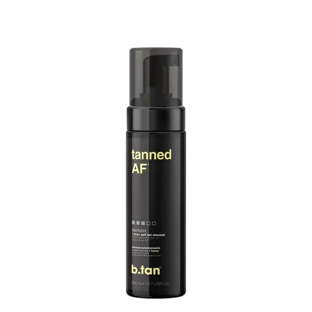 b.tan Tanned AF Self Tan Mousse 200 ml