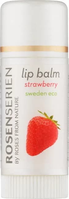 Rosenserien Lip balm strawberry 7,5 ml