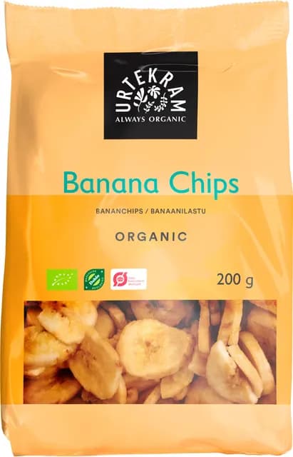 Urtekram Bananchips EKO 200 g